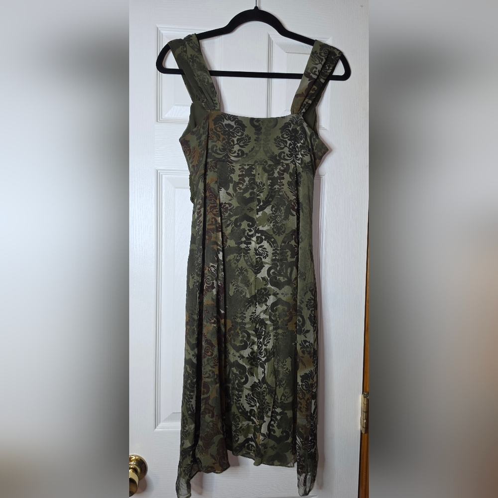 Women's Size 10 M 90's Y2K Whimsigoth Dress Indie Artsy Festival Party - Picture 2 of 8